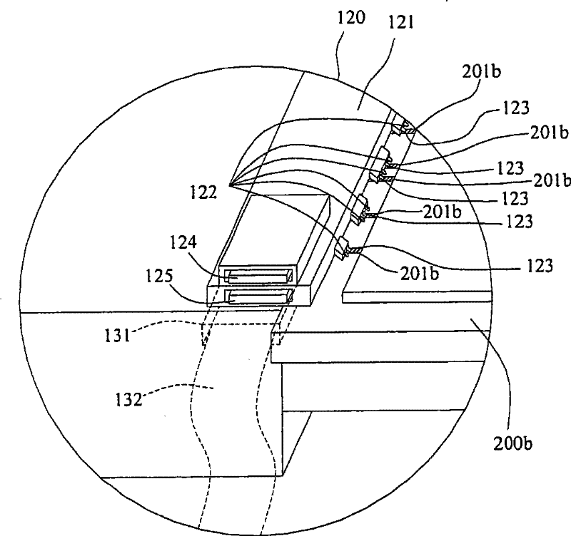 Display panel test fixture and test method