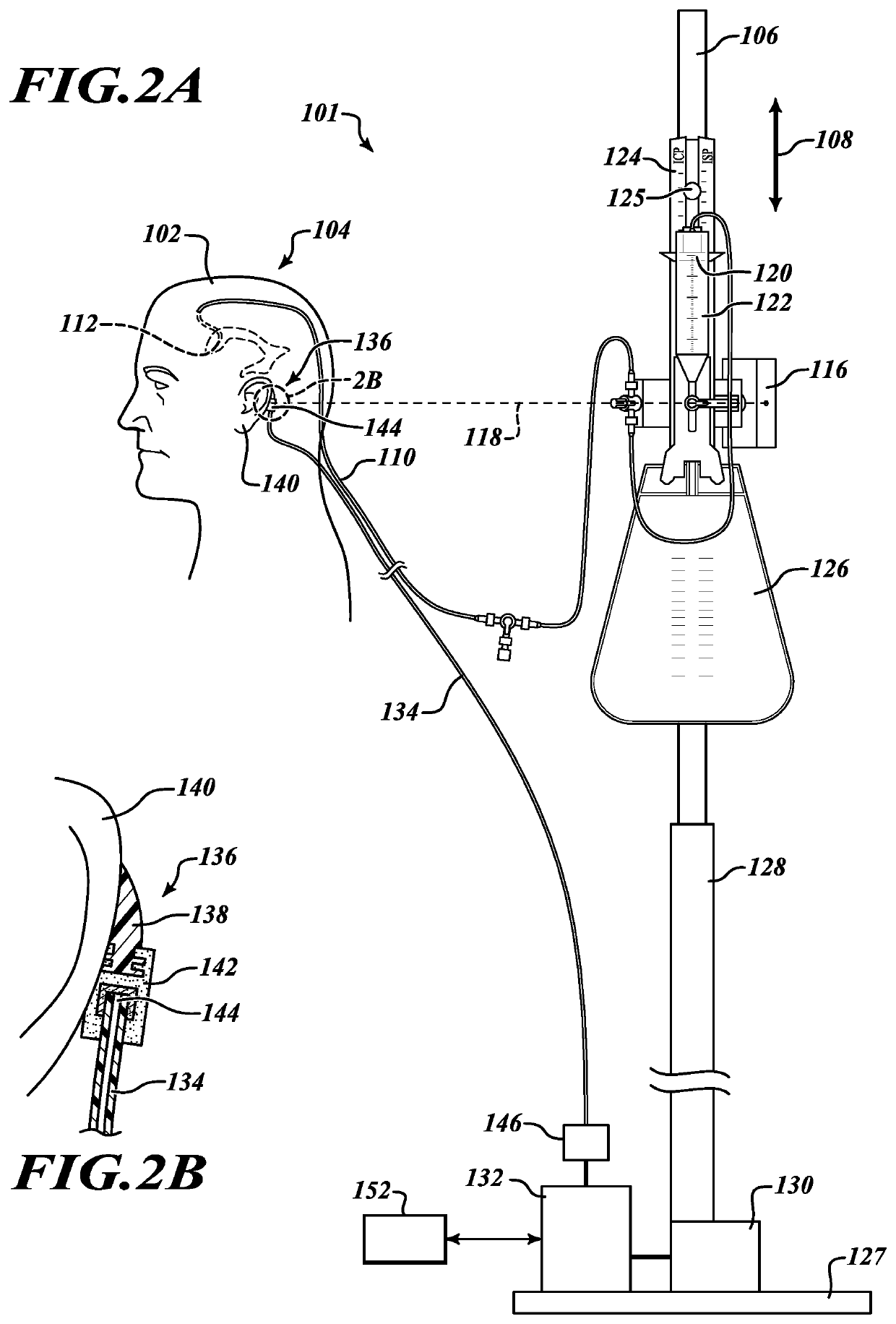 System and method for automatically adjusting an external ventricular drain