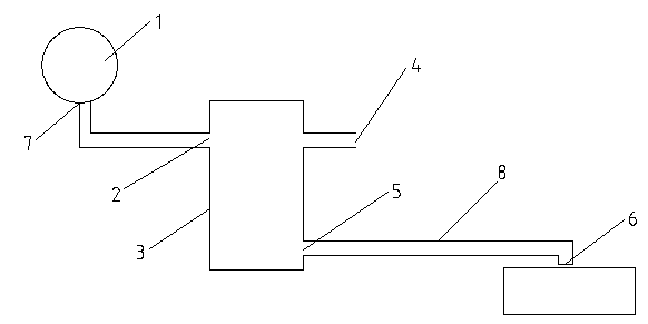 Silicone wafer degumming pre-washing device