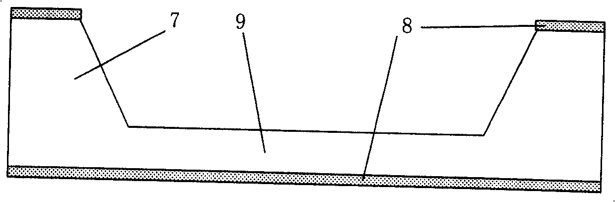 Micro-mechanical wafer chip test detecting card and its production