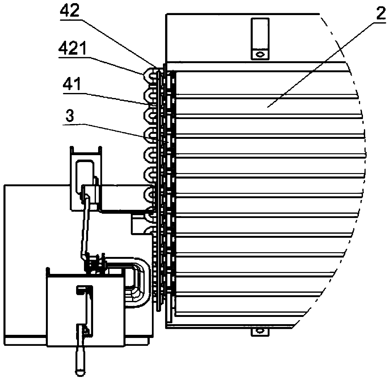 Double-layer bulletproof air inlet grille, air inlet grille assembly and automobile