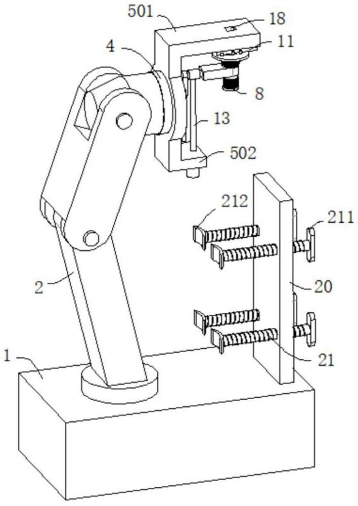 Robot grinding system and grinding clamp thereof