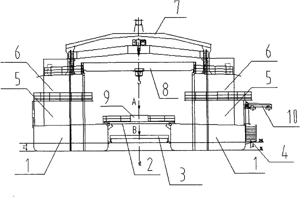 Design method for multiple functional measurement areas of large hydroacoustic measurement and test ship