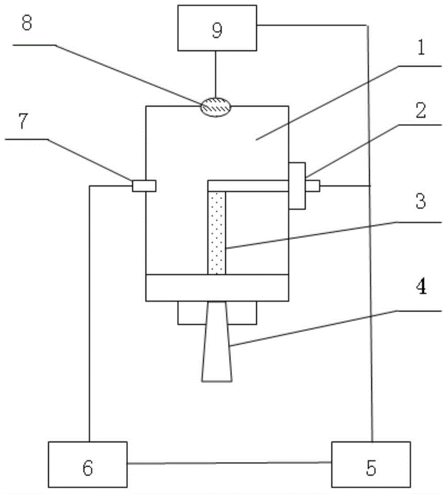 Solid propellant flameout critical pressure reduction rate testing method