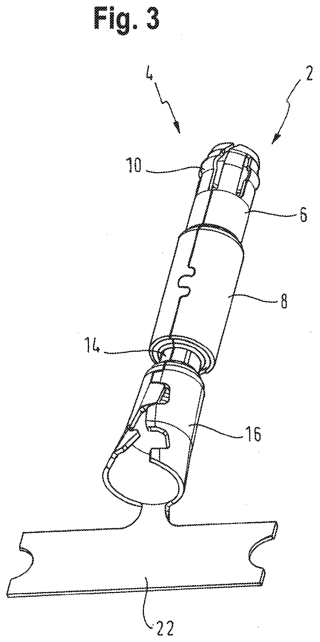 Outer conductor arrangement for a coaxial plug connector