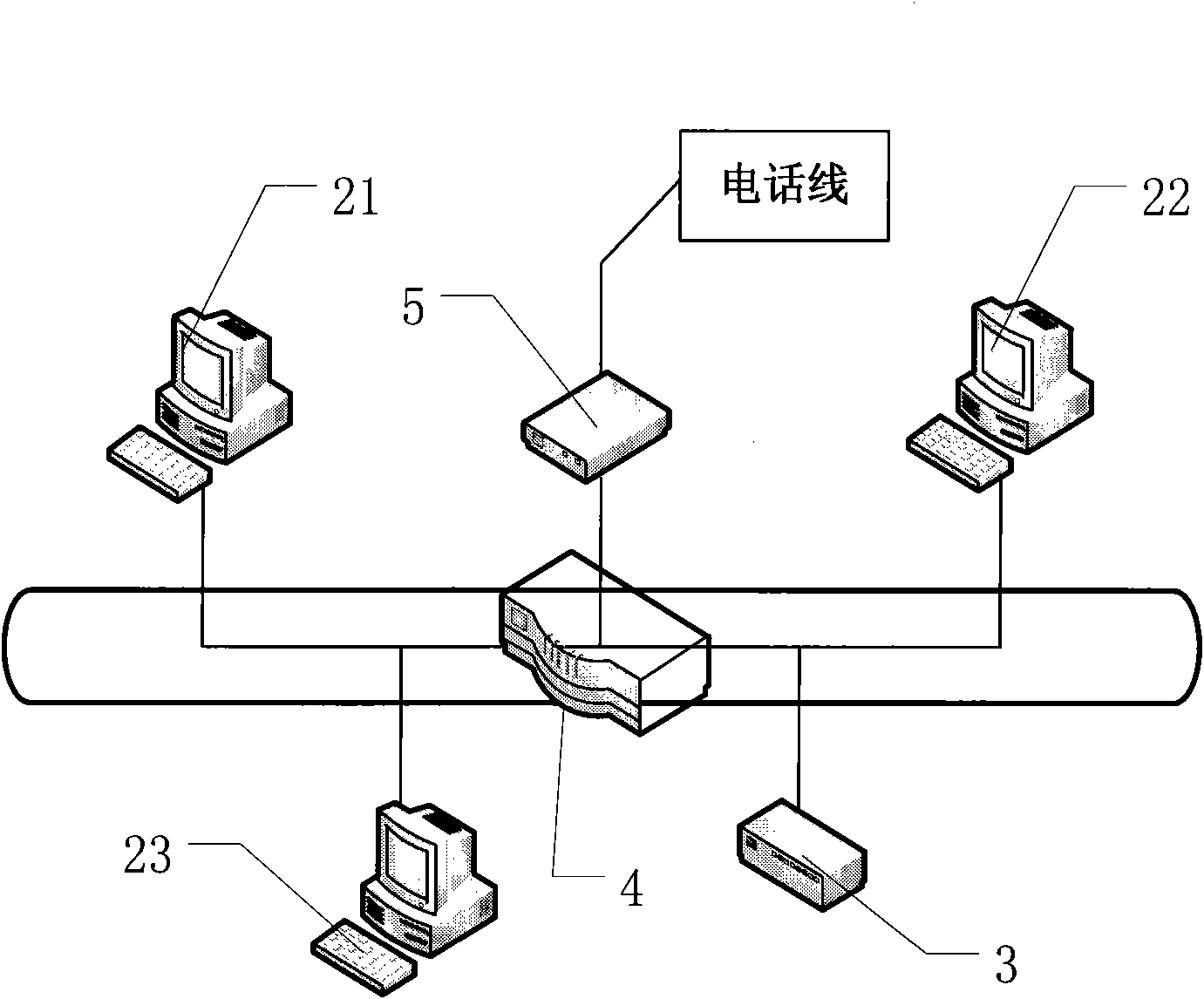 External hanging tax controller and control method thereof