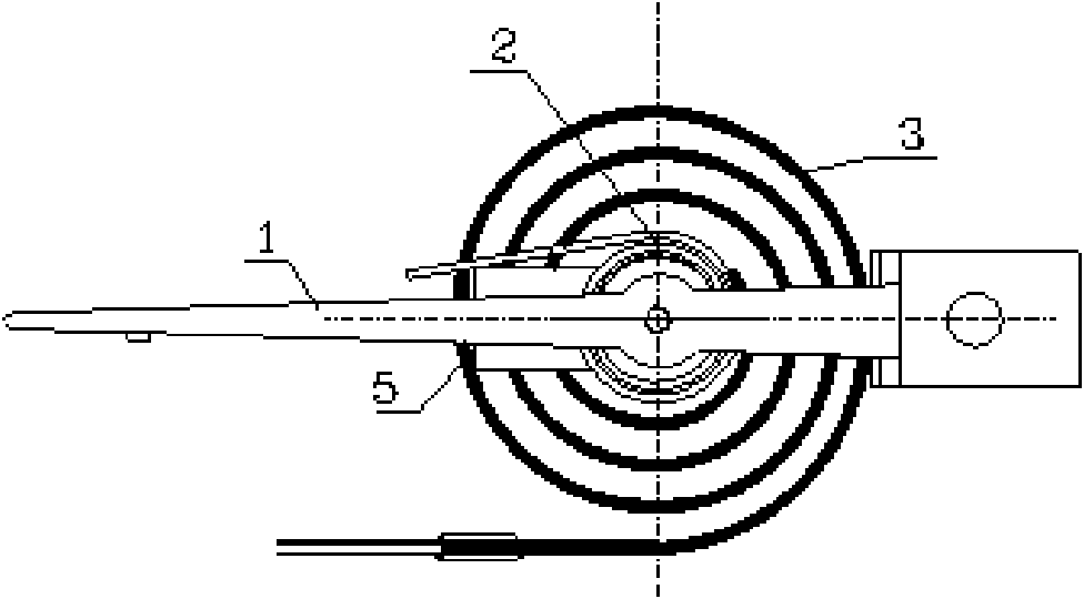 Temperature indicator segmentation compensating device