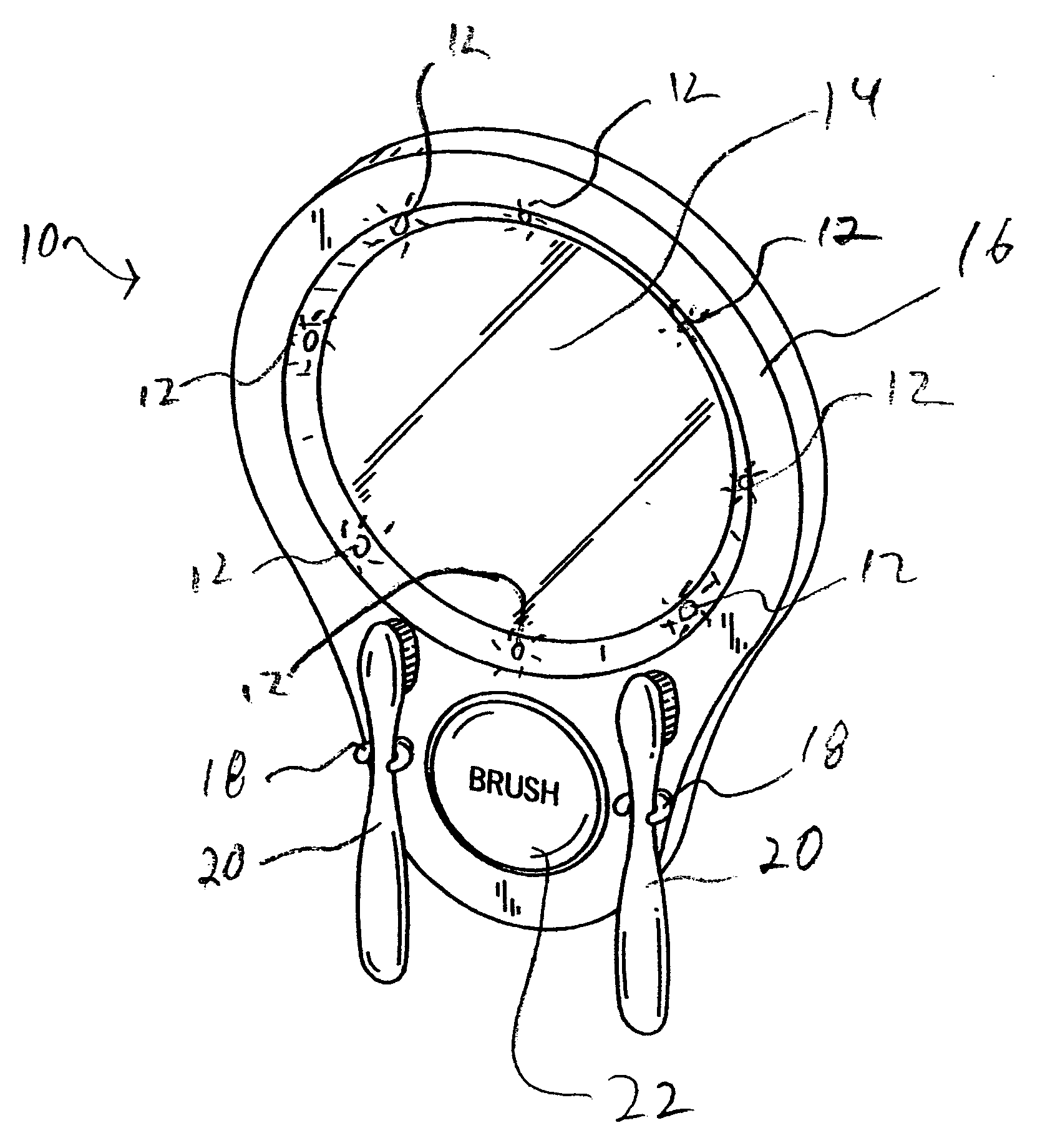 Children's dental mirror