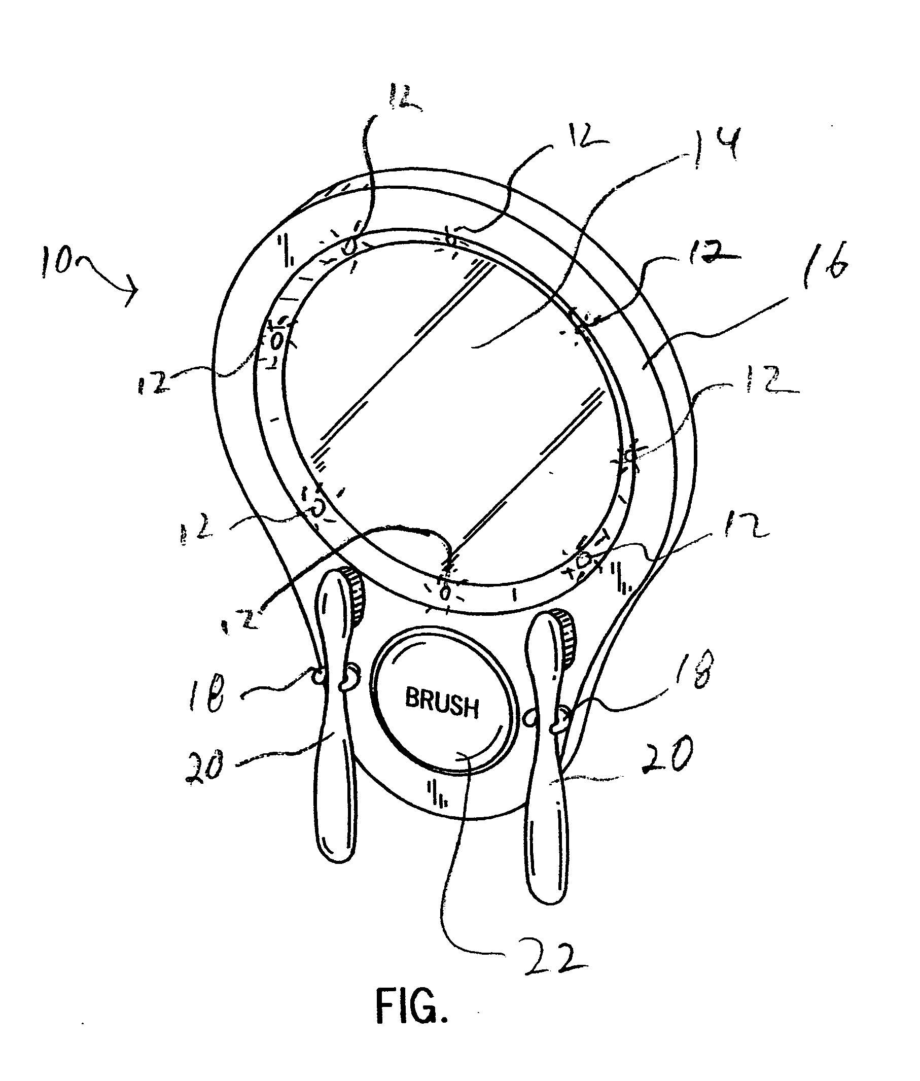 Children's dental mirror