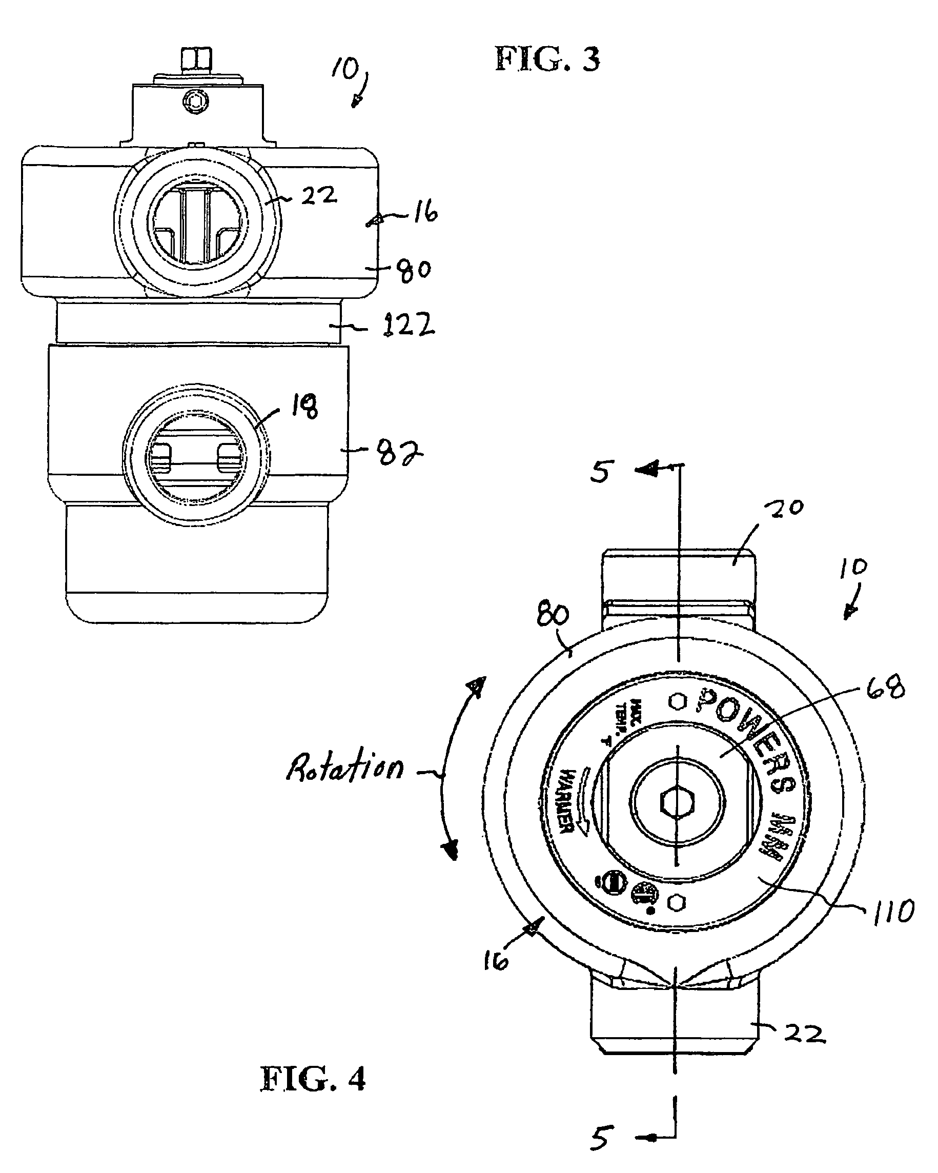 Thermostatic mixing valve