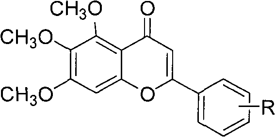 Method for compounding baicalein derivative