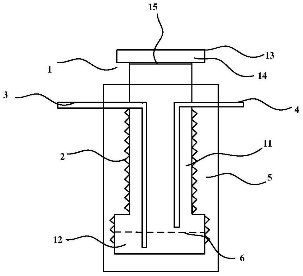 A molten salt cut-off device and method of use and application