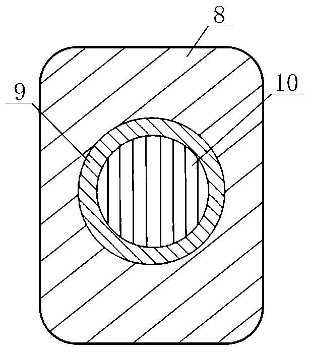 Multi-metal part additive manufacturing device and method combining femtoseconds and traditional laser