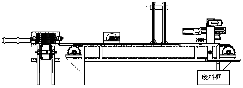 Fish body slicing processing and sorting integrated device and method