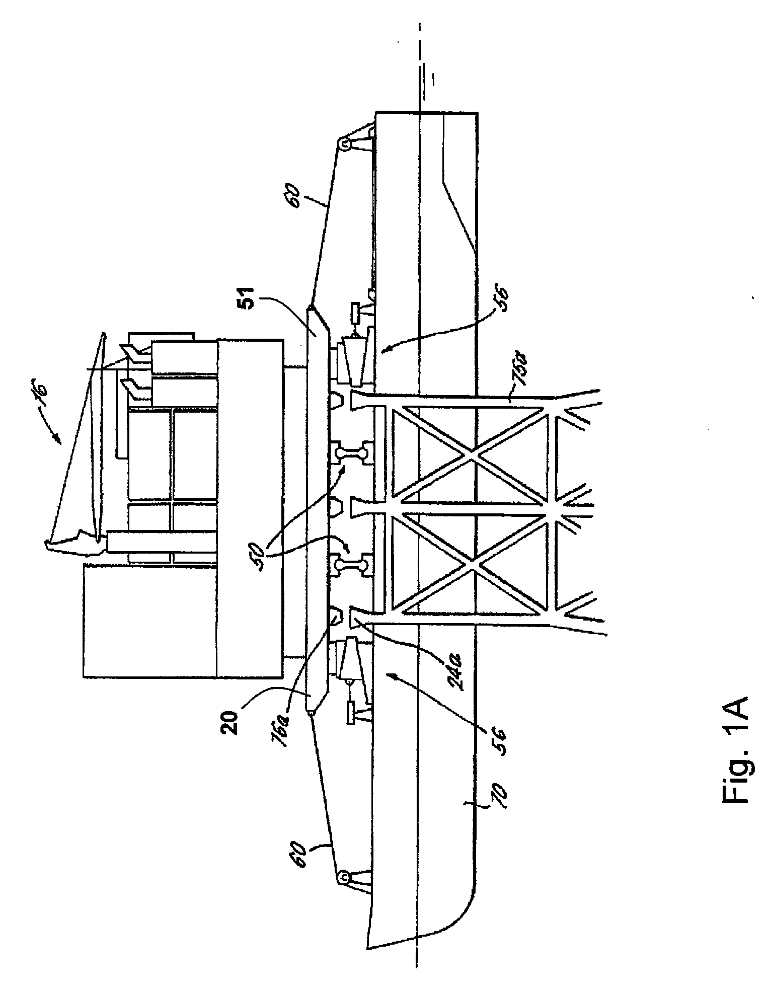 Removal of platforms at sea