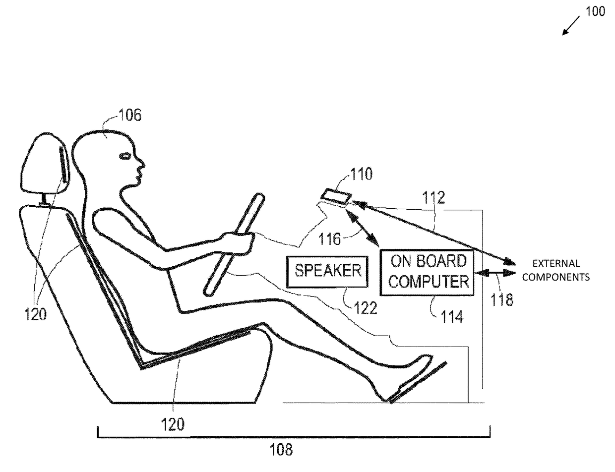 Determining corrective actions based upon broadcast of telematics data originating from another vehicle