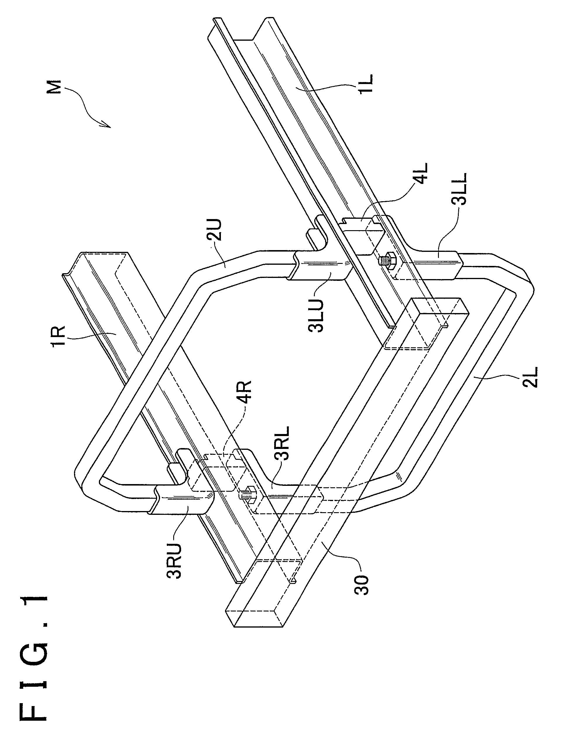 Vehicle end portion structure