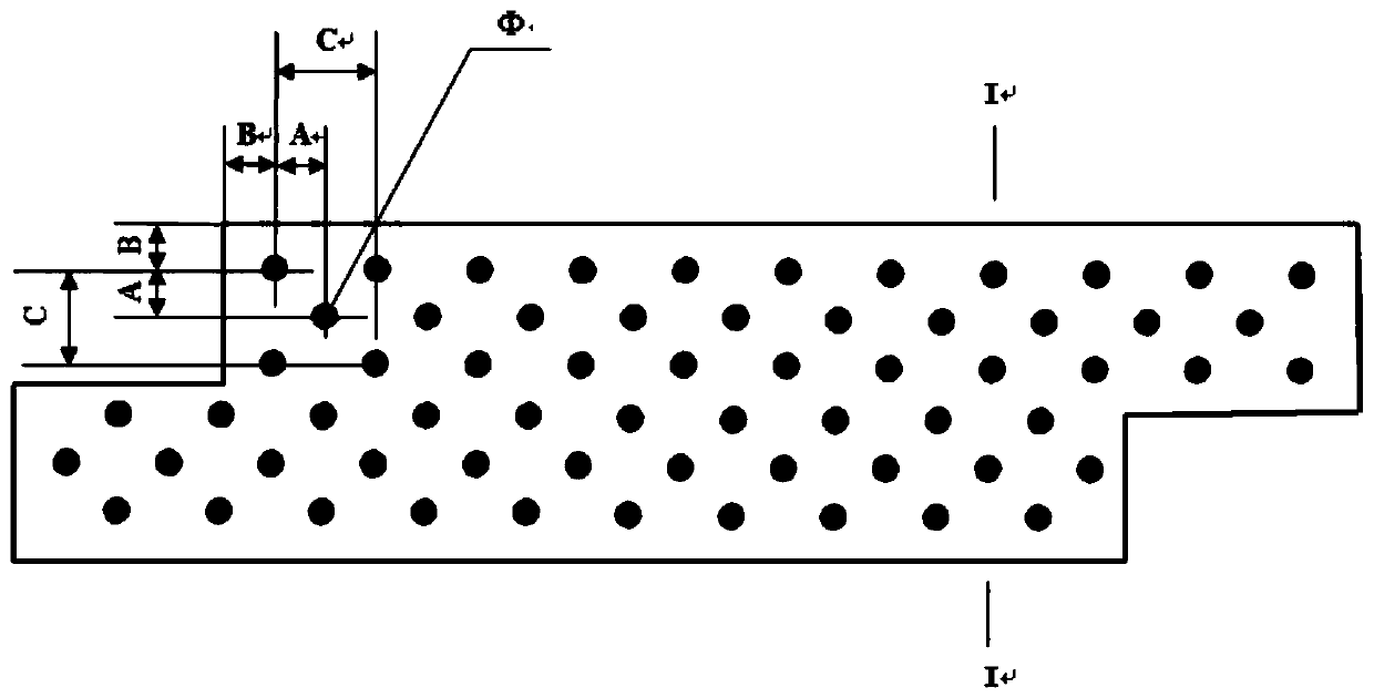 Sintering machine slide sliding plate and manufacturing method thereof