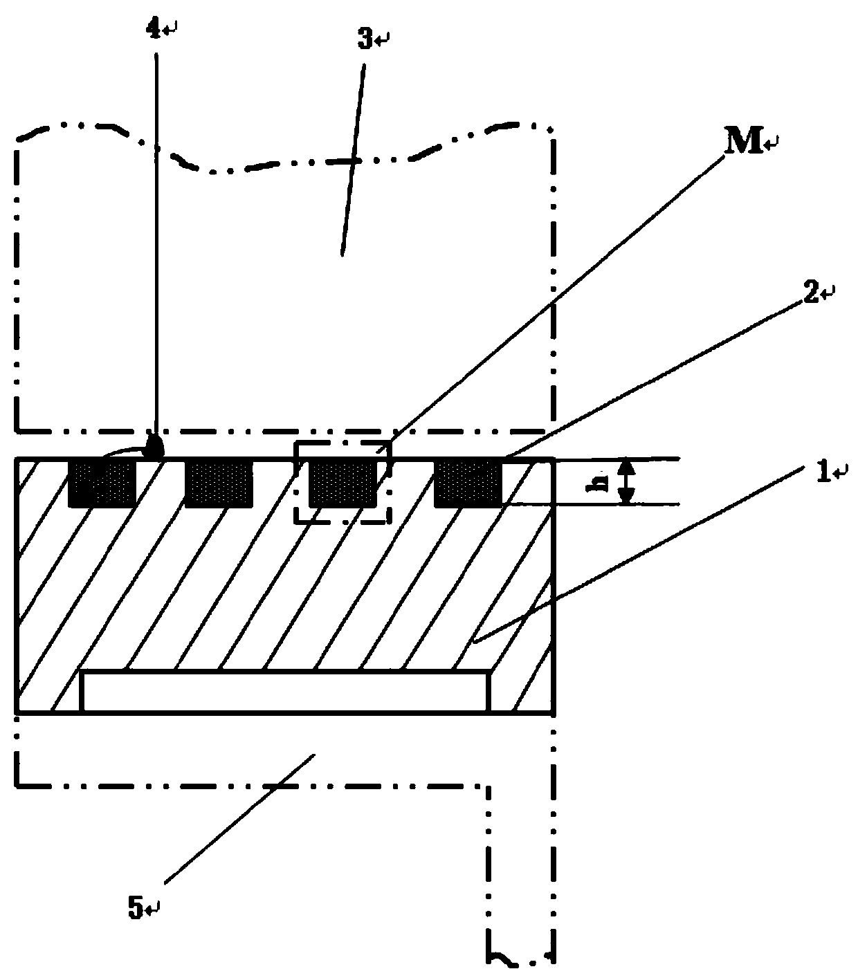 Sintering machine slide sliding plate and manufacturing method thereof