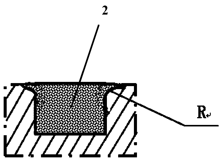 Sintering machine slide sliding plate and manufacturing method thereof