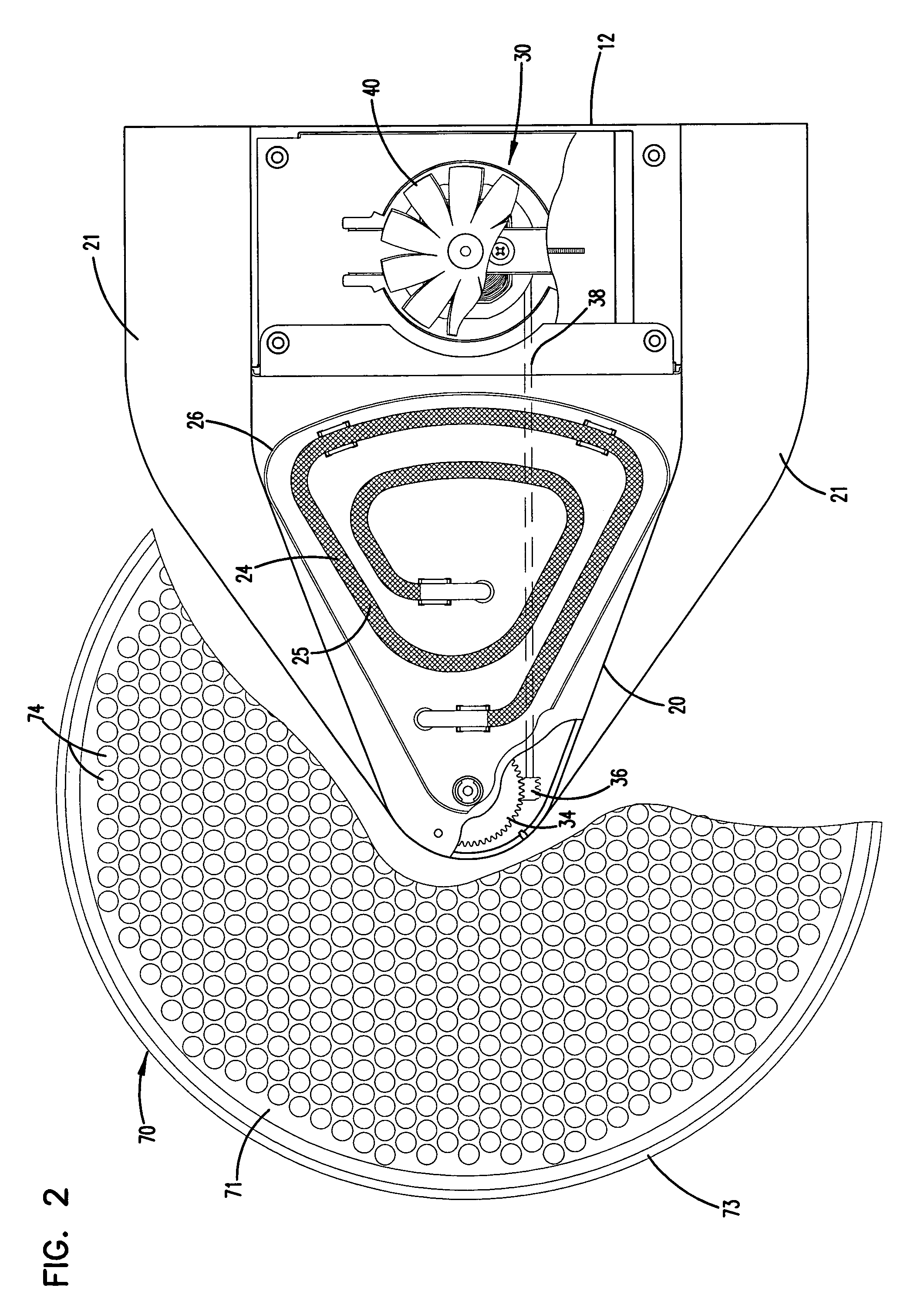 Method for cooking a pizza