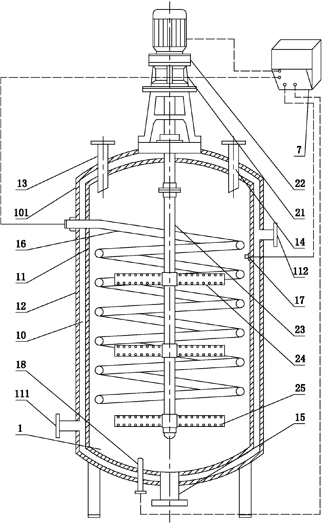 P-benzoquinone condensation crystallization technology