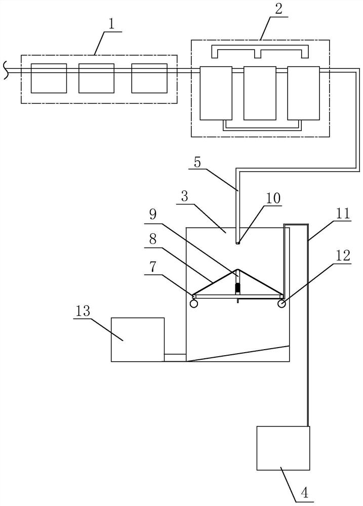 A municipal sewage treatment system