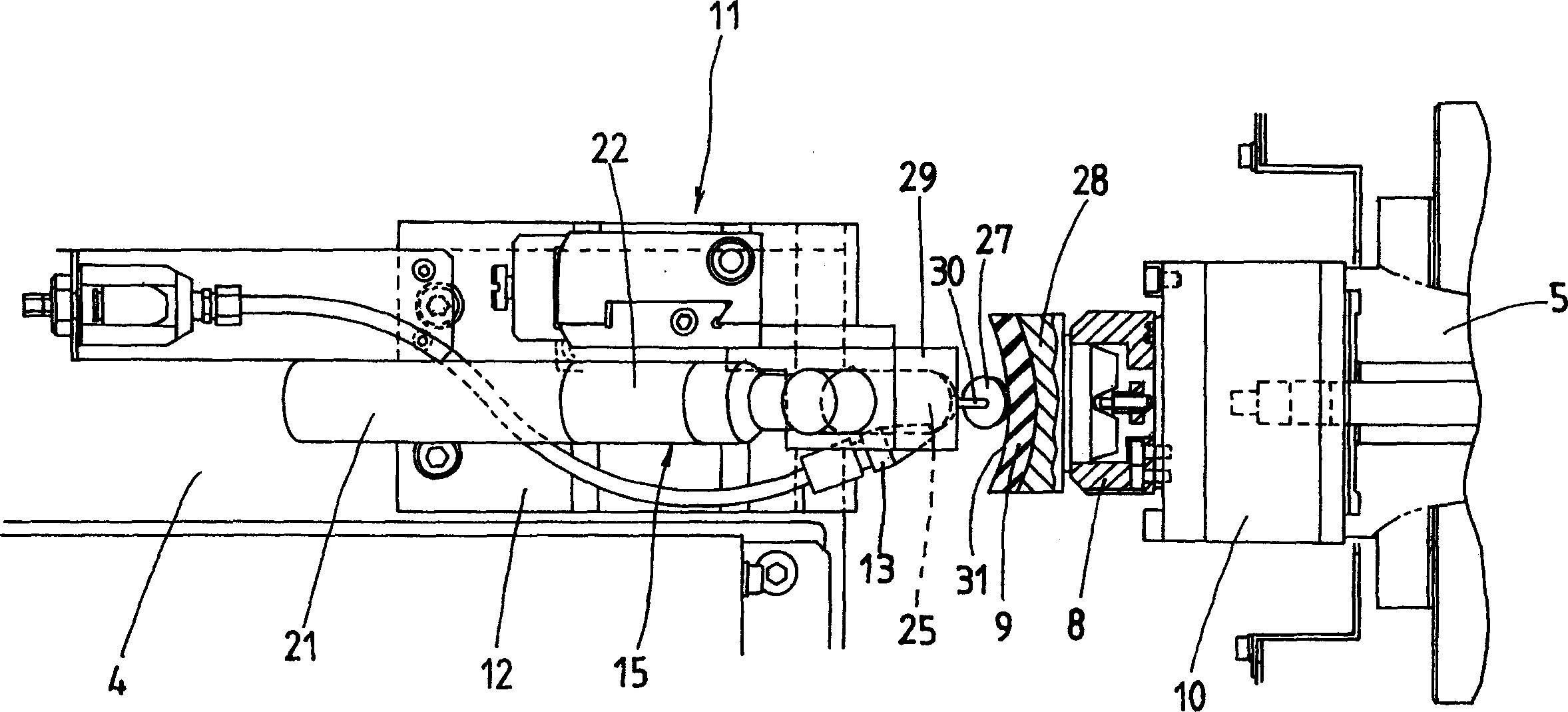 Digital control working machine with grinder