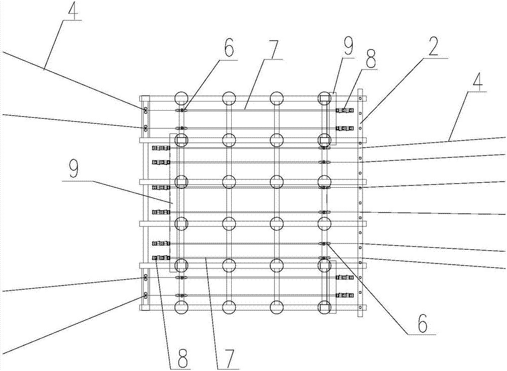 Combined anchorage pier positioning system and method of water open caisson