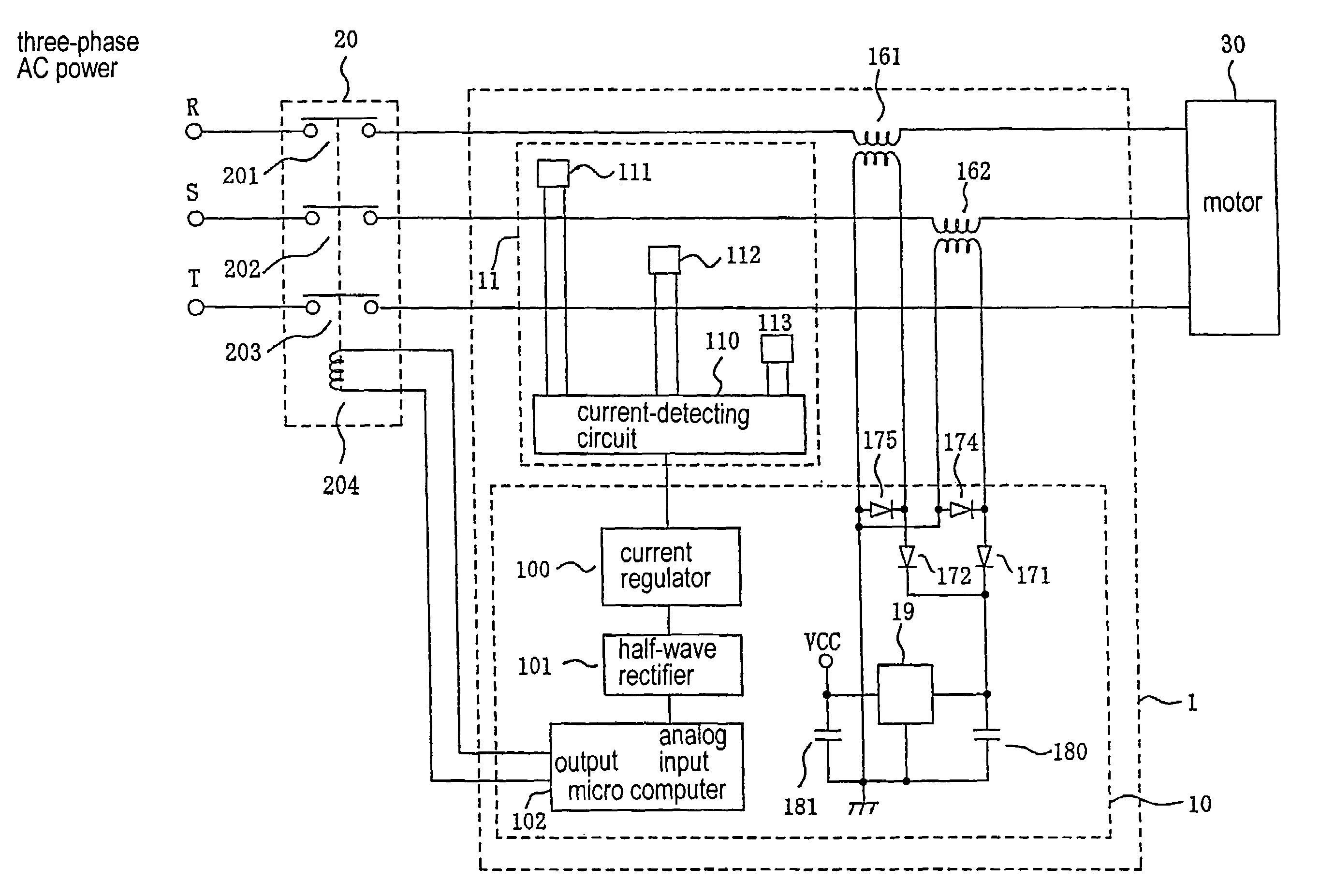 Overload current protection apparatus