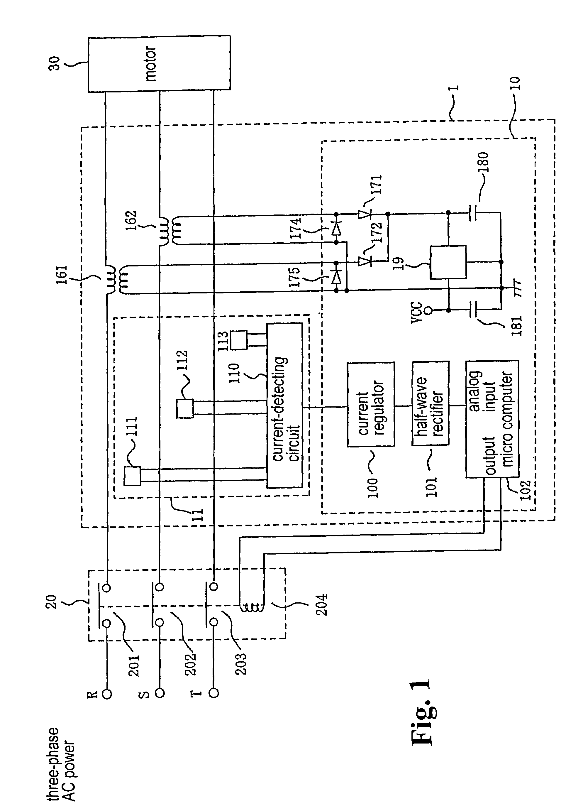 Overload current protection apparatus