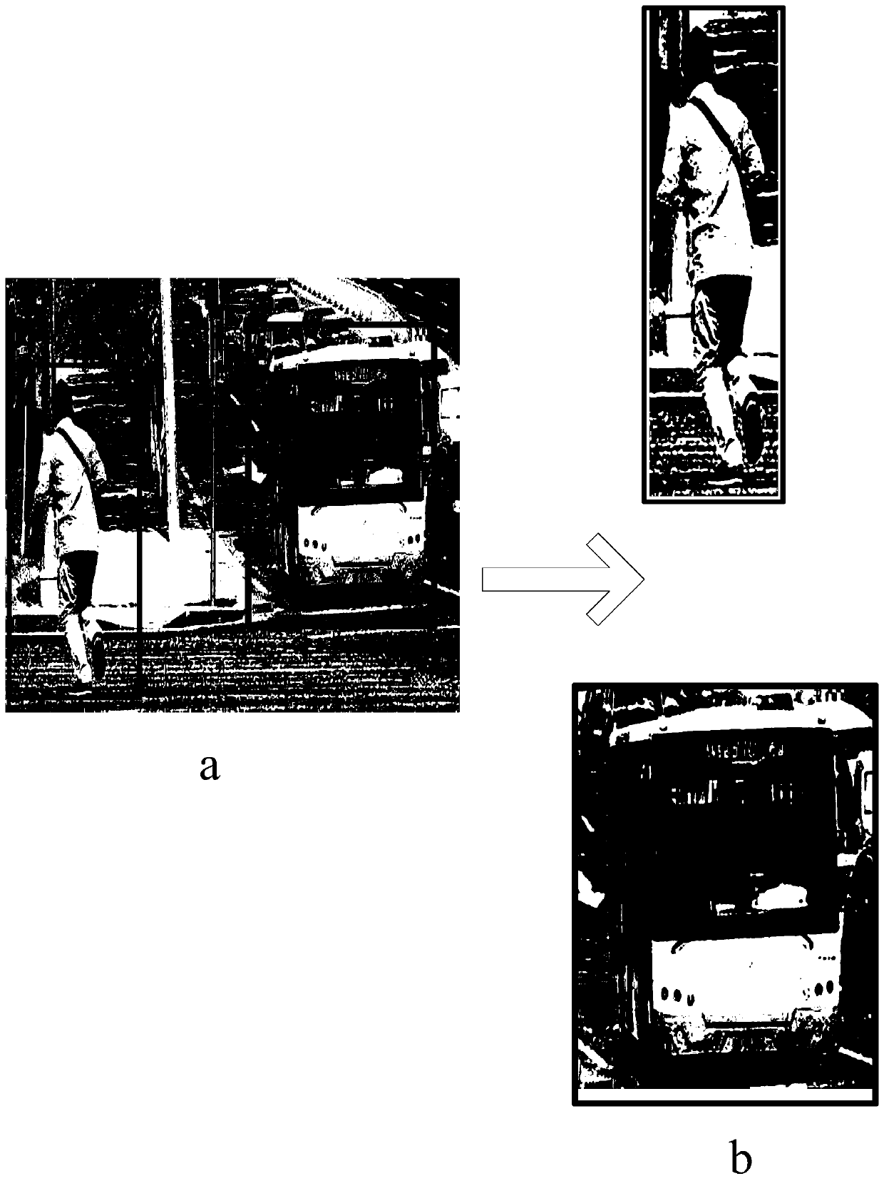 A method and device for determining attribute information of a to-be-identified object