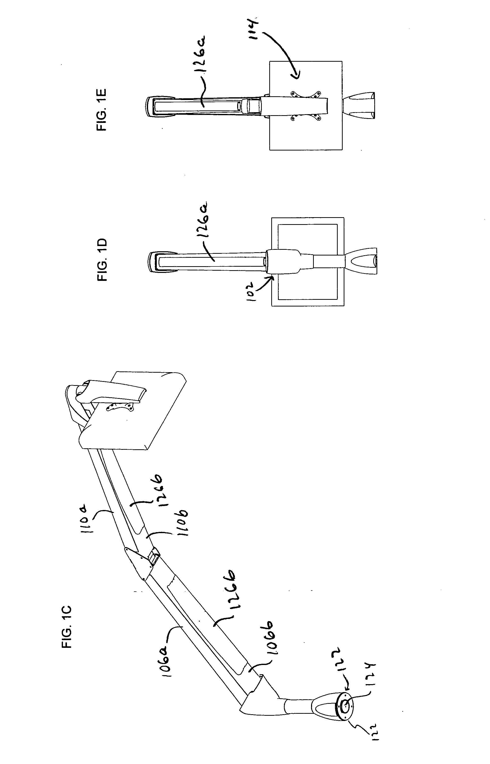 Extension arm with moving clevis