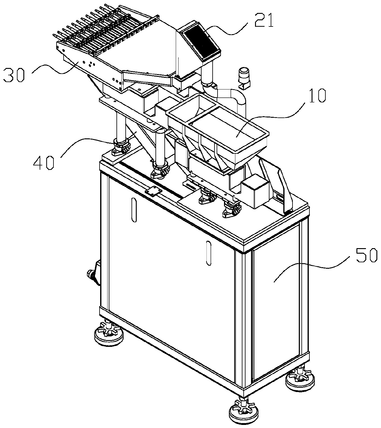 Separation device and separation method