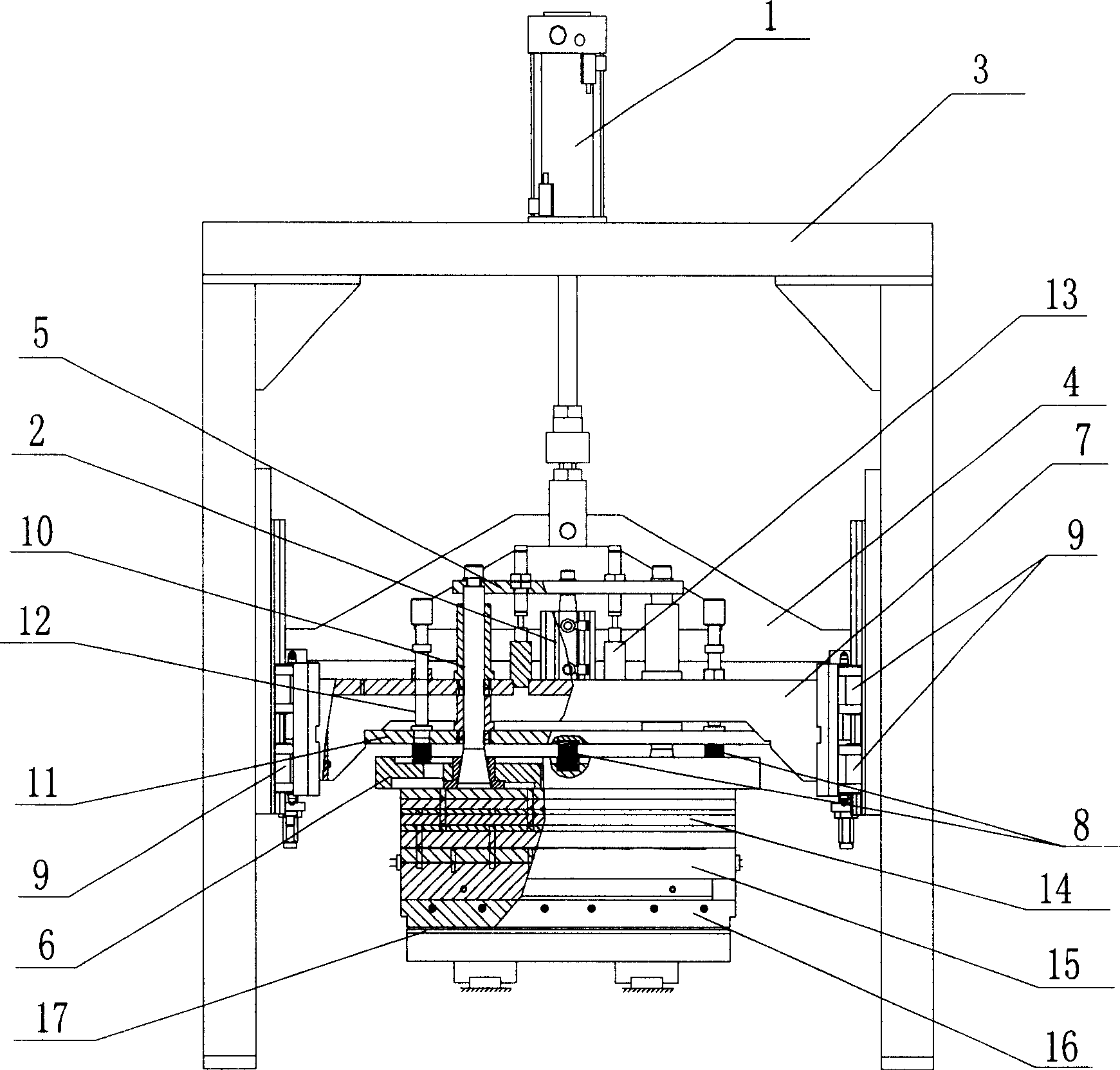 Solar cell chip bonding machine