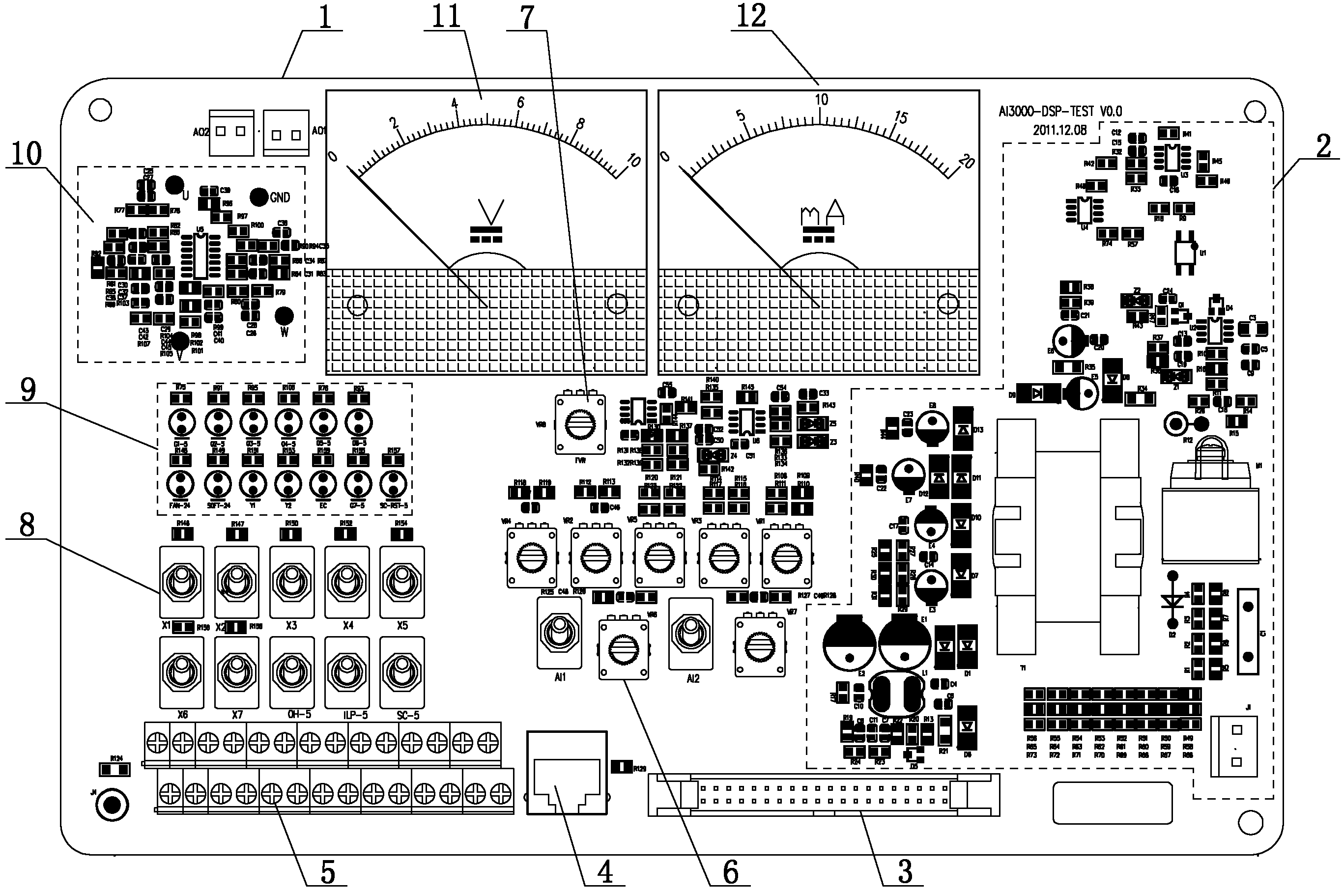 Manual testing board