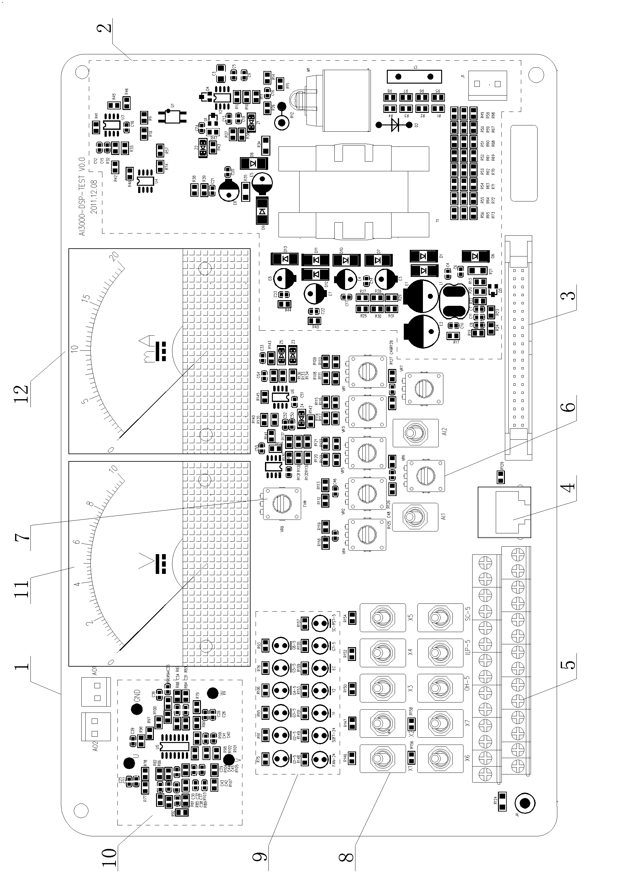 Manual testing board