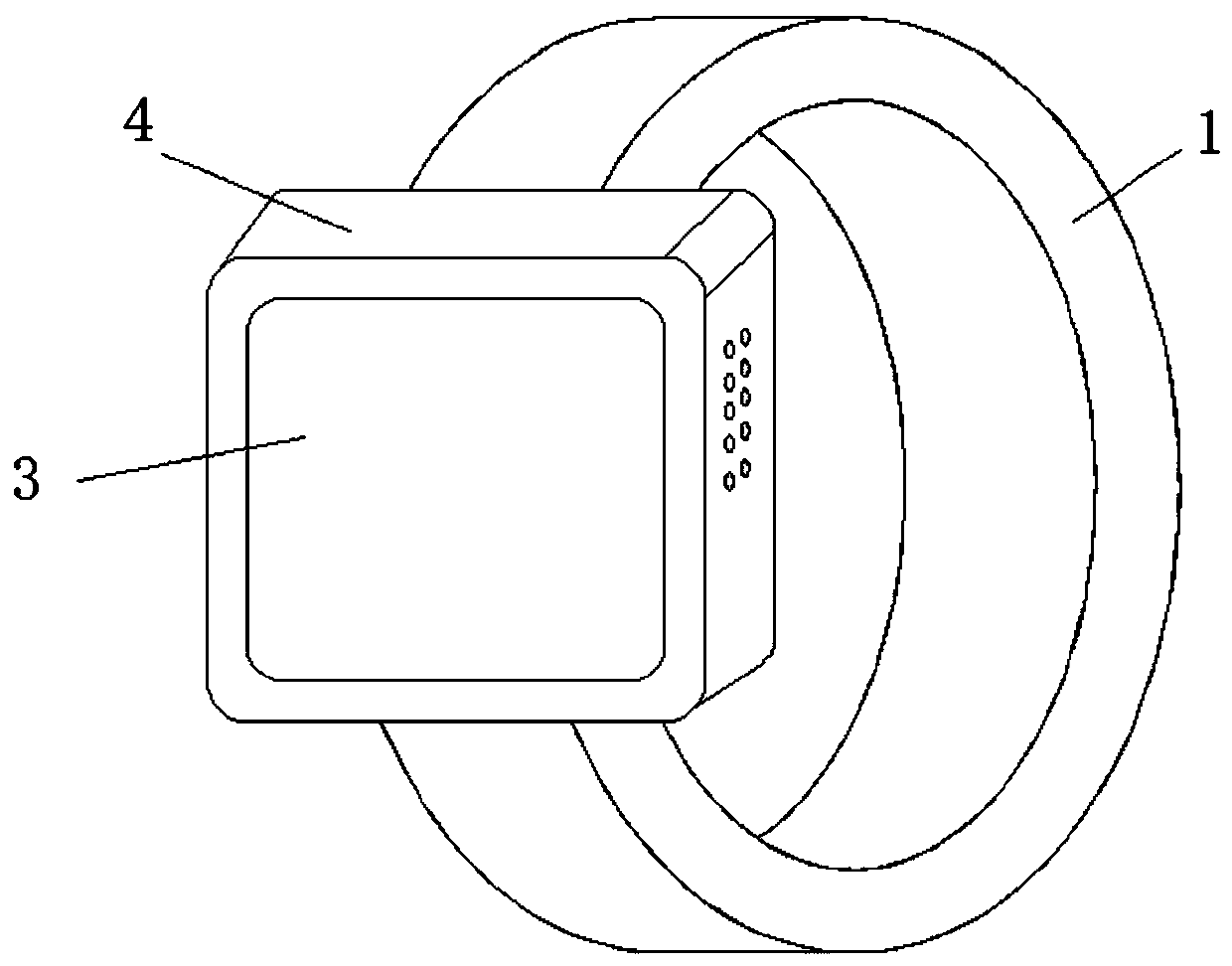 Human body vital sign detecting smart bracelet