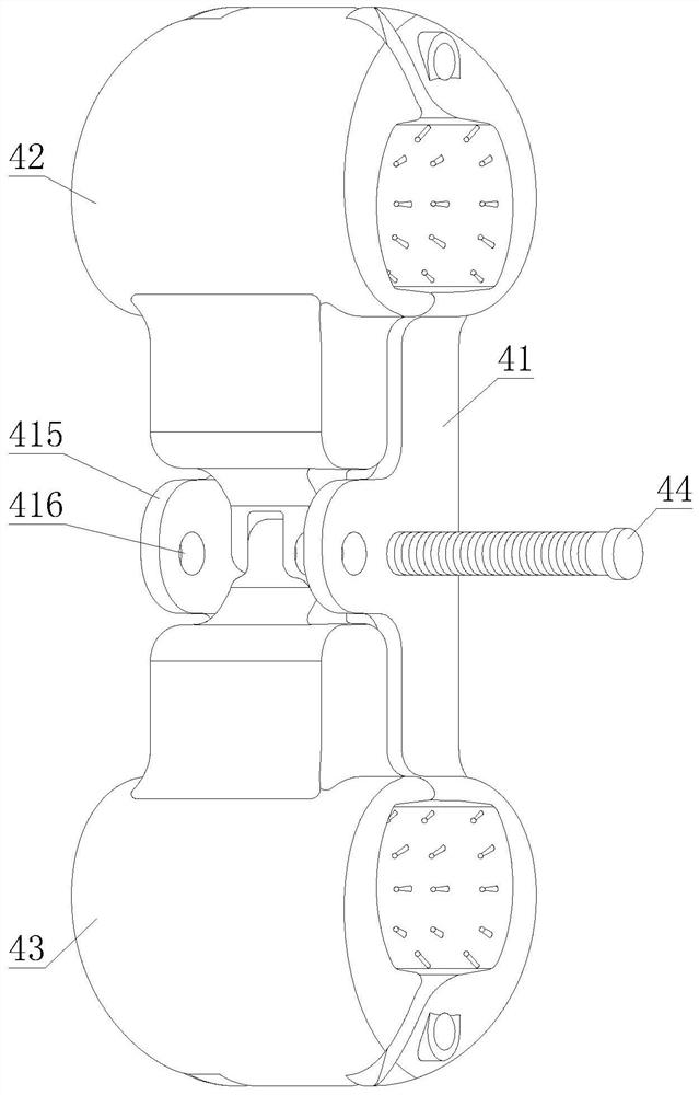 Anti-vibration hammer with convenient replacement structure and machining process of anti-vibration hammer