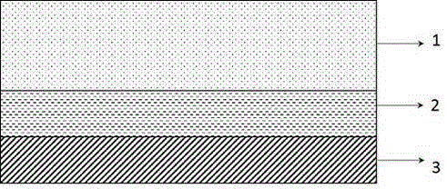 Supported composite photocatalytic coating and preparation method thereof