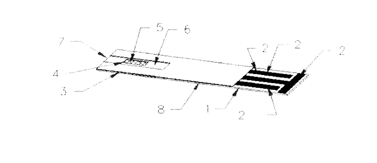 Urine glucose testing method and biosensor used in method