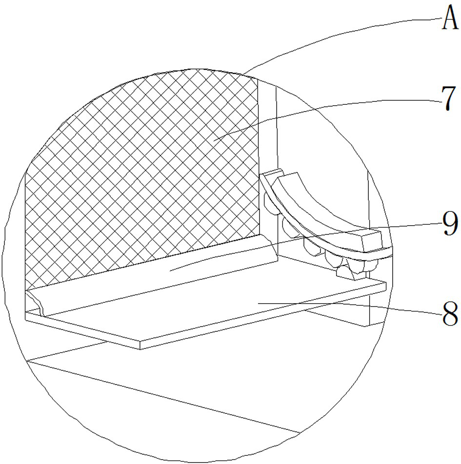 A computer network cabinet capable of increasing cooling effect