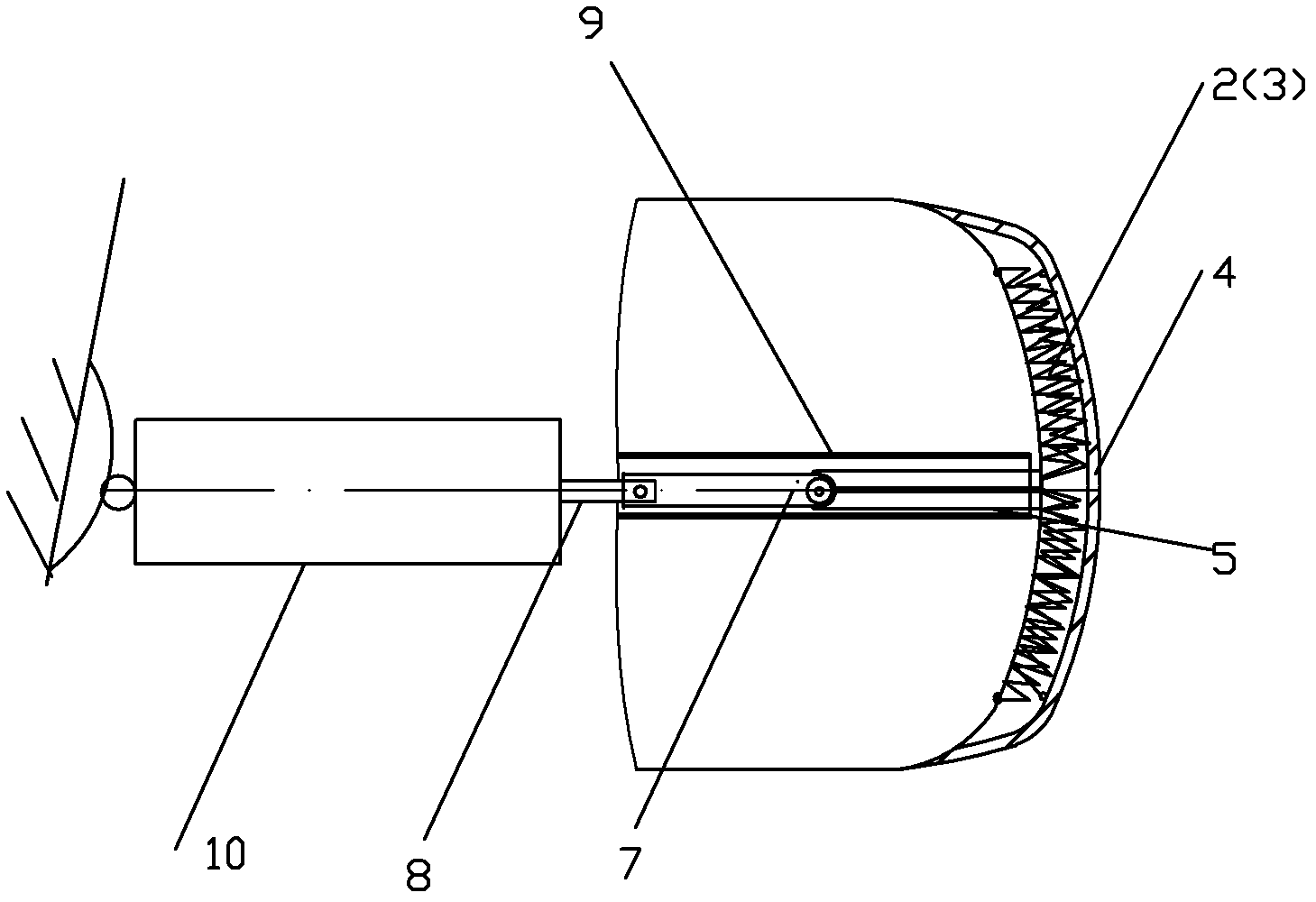 Telescopic elastic bumper