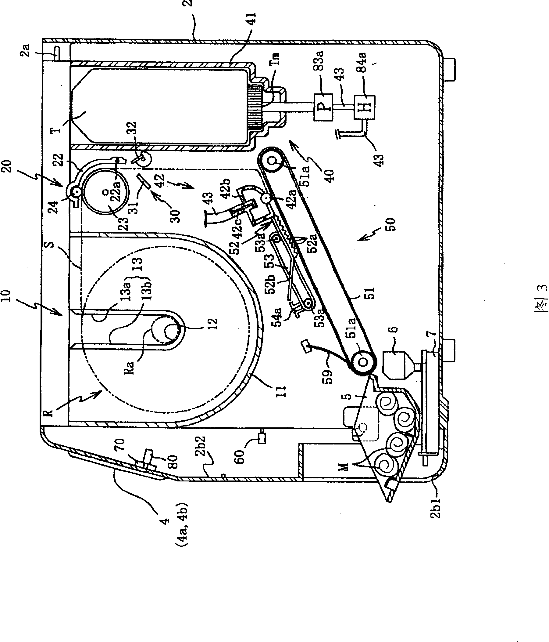 Roll napkin manufacturing device