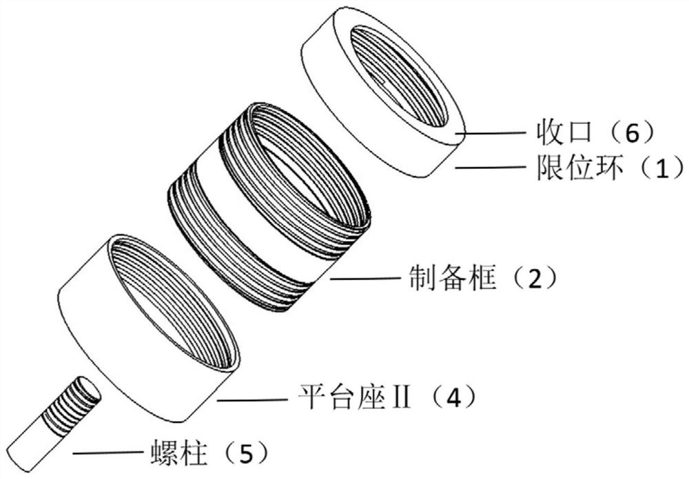 Scanning electron microscope sample table and sample preparation method thereof