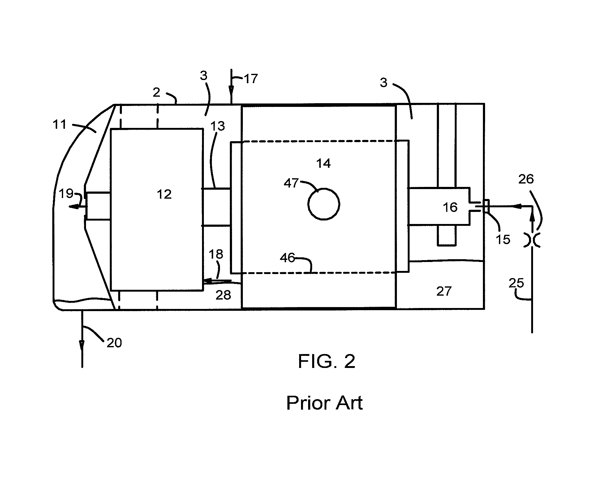 Compressor with oil bypass