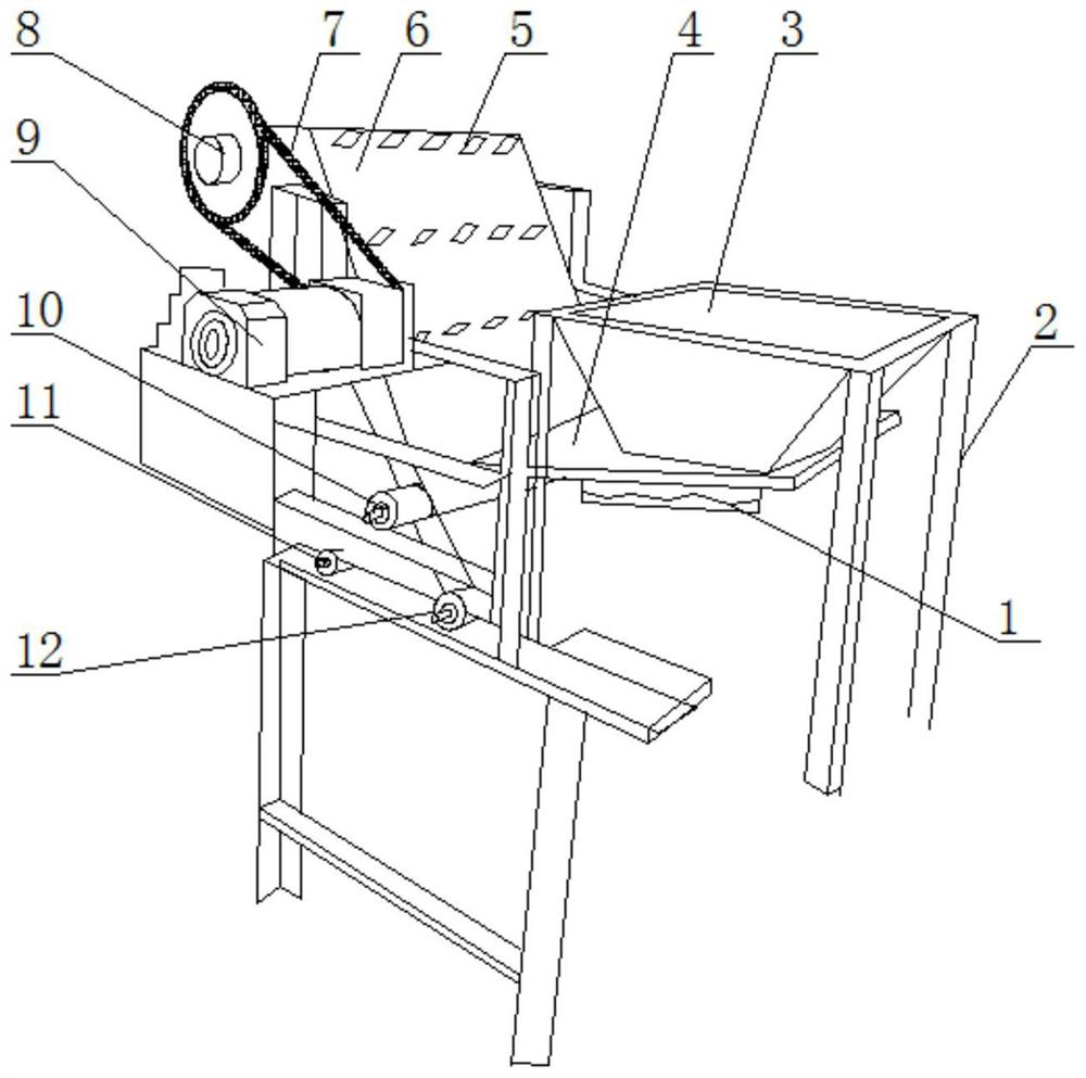 Automatic feeding and counting machine