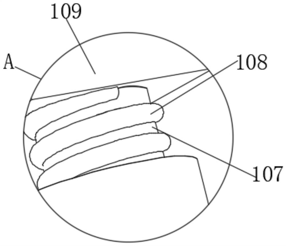 Gas pipeline cleaning device and using method