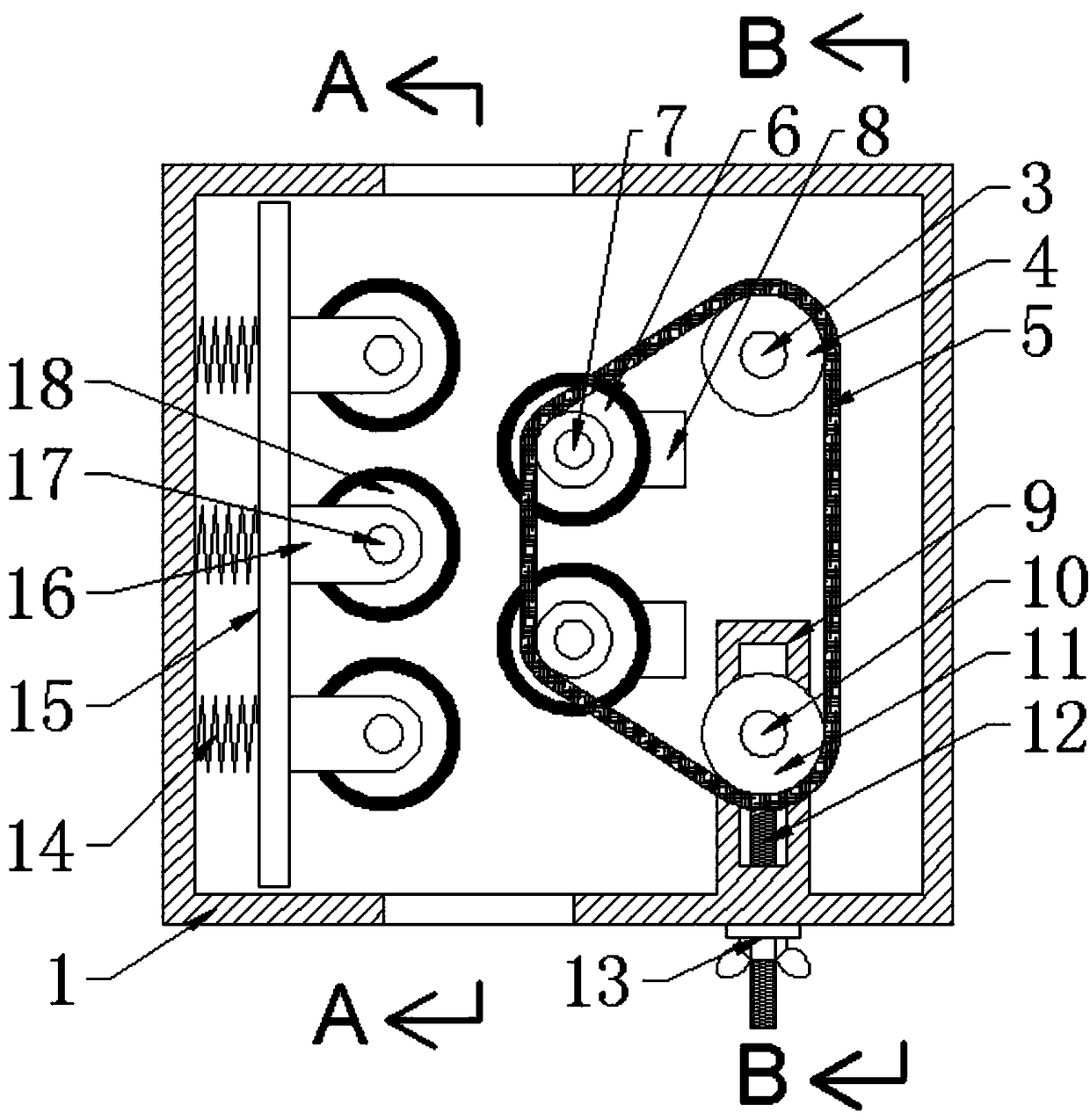 Wire harness conveying device