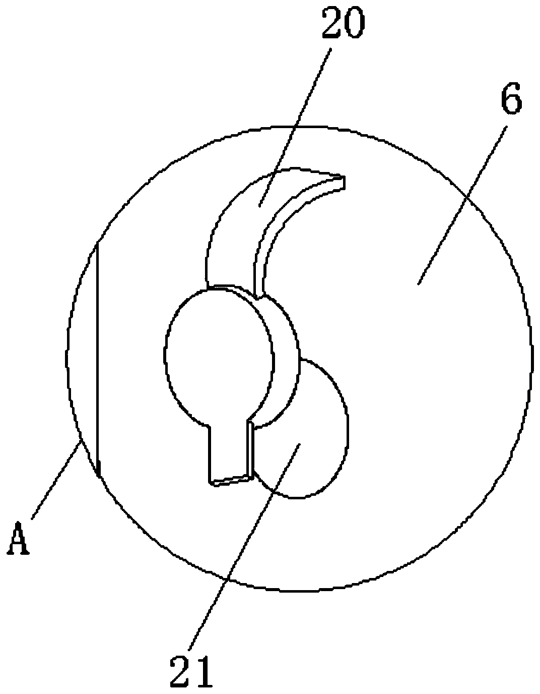 Food detection device for food processing factory